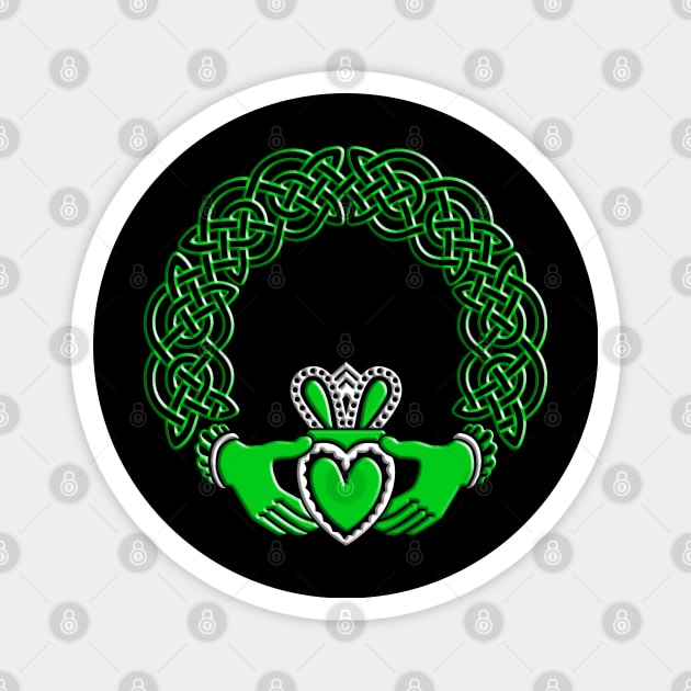 CLADDAGH 2 Magnet by GardenOfNightmares